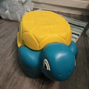 Vintage 1993 Rubbermaid Turtle Stool